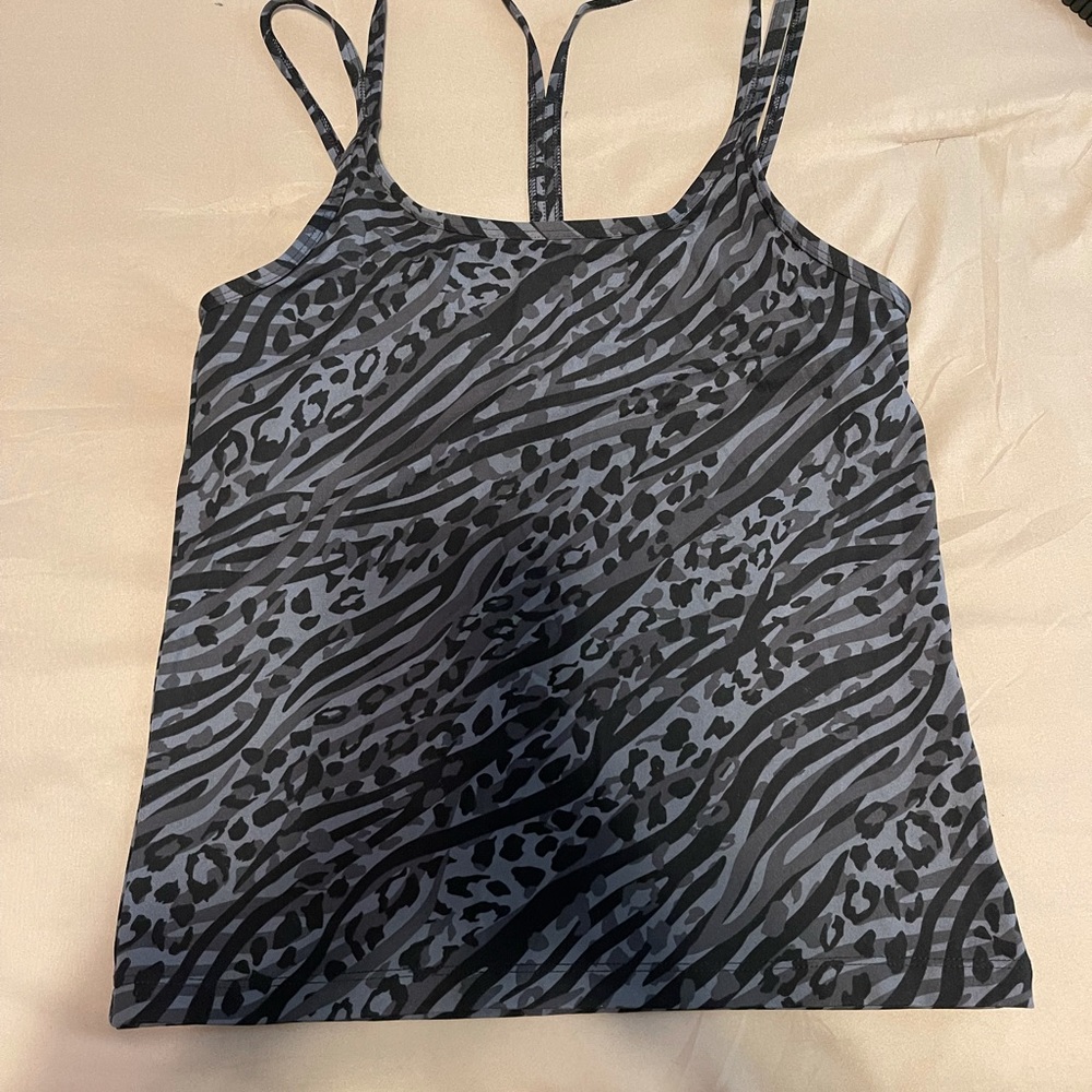 PINK workout tank with bra